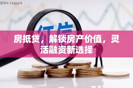 秀林房抵贷，解锁房产价值，灵活融资新选择