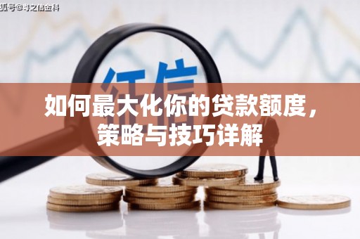 秀林如何最大化你的贷款额度，策略与技巧详解