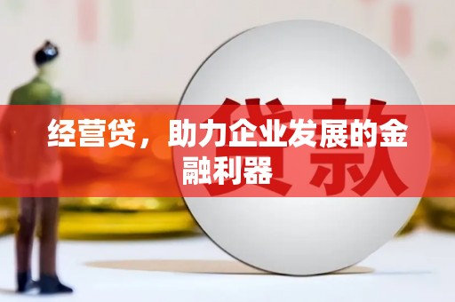 秀林经营贷，助力企业发展的金融利器