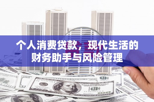秀林个人消费贷款，现代生活的财务助手与风险管理