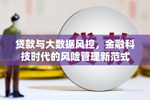 秀林贷款与大数据风控，金融科技时代的风险管理新范式