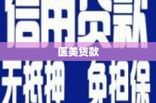 秀林医美贷款