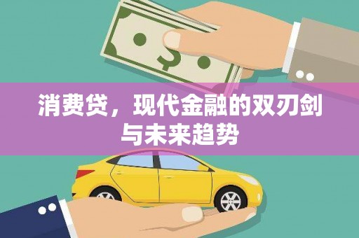 秀林消费贷，现代金融的双刃剑与未来趋势
