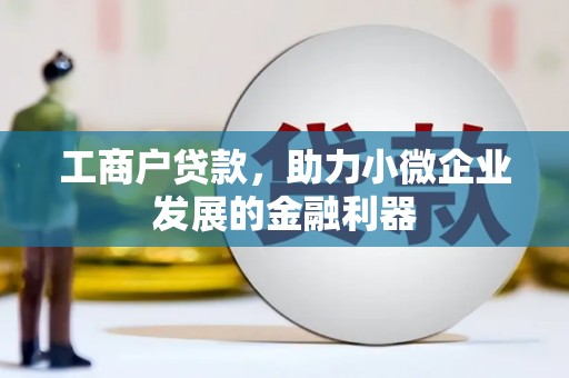 秀林工商户贷款，助力小微企业发展的金融利器