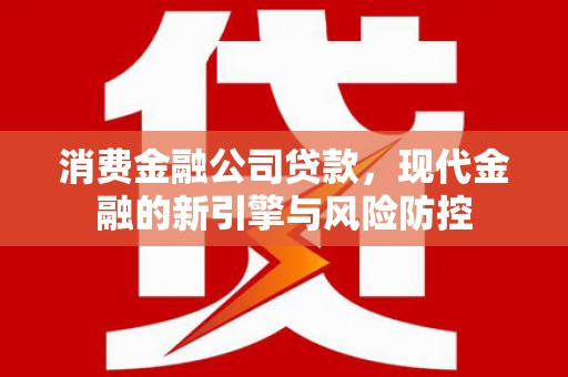 秀林消费金融公司贷款，现代金融的新引擎与风险防控