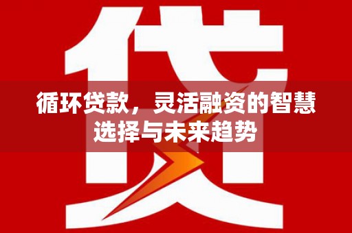 秀林循环贷款，灵活融资的智慧选择与未来趋势