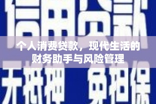 秀林个人消费贷款，现代生活的财务助手与风险管理