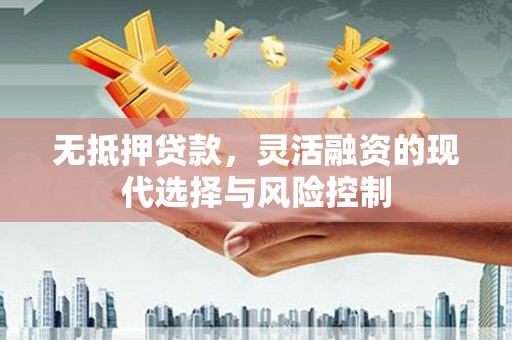 秀林无抵押贷款，灵活融资的现代选择与风险控制