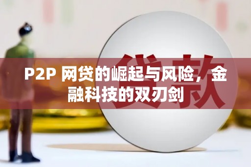 秀林P2P 网贷的崛起与风险，金融科技的双刃剑
