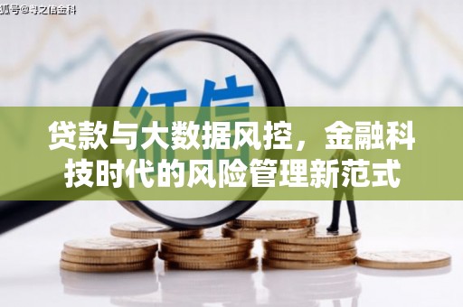 秀林贷款与大数据风控，金融科技时代的风险管理新范式