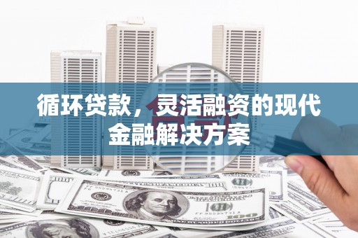秀林循环贷款，灵活融资的现代金融解决方案