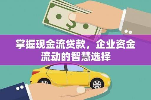 秀林掌握现金流贷款，企业资金流动的智慧选择