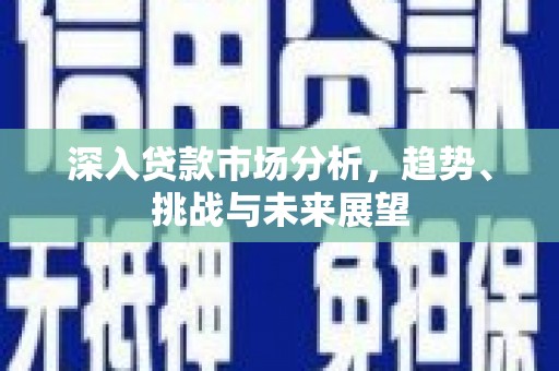 秀林深入贷款市场分析，趋势、挑战与未来展望