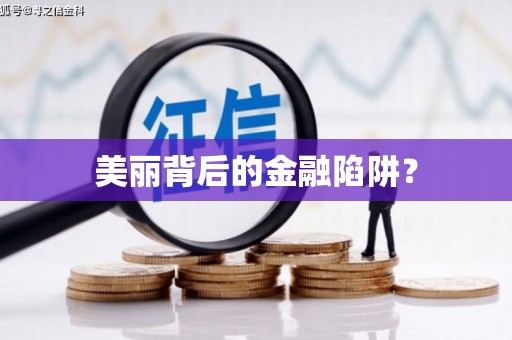 秀林美丽背后的金融陷阱？