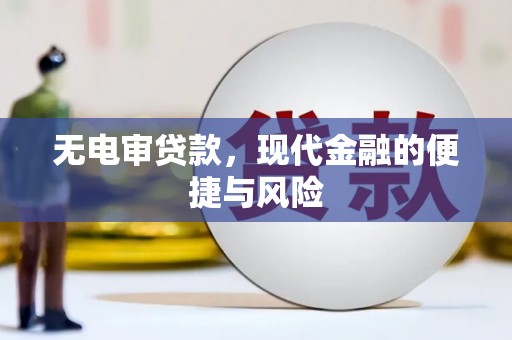 秀林无电审贷款，现代金融的便捷与风险