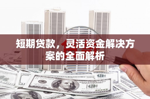 秀林短期贷款，灵活资金解决方案的全面解析