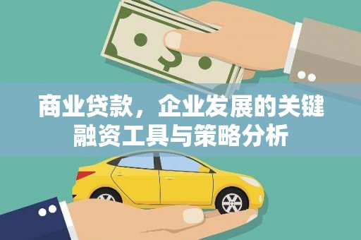 秀林商业贷款，企业发展的关键融资工具与策略分析