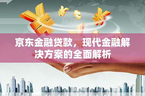 秀林京东金融贷款，现代金融解决方案的全面解析