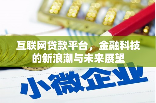 秀林互联网贷款平台，金融科技的新浪潮与未来展望