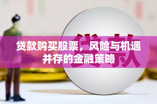 秀林贷款购买股票，风险与机遇并存的金融策略
