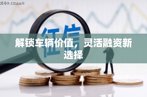 秀林解锁车辆价值，灵活融资新选择