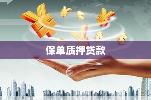 秀林保单质押贷款
