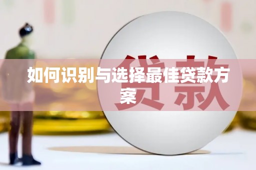 秀林如何识别与选择最佳贷款方案